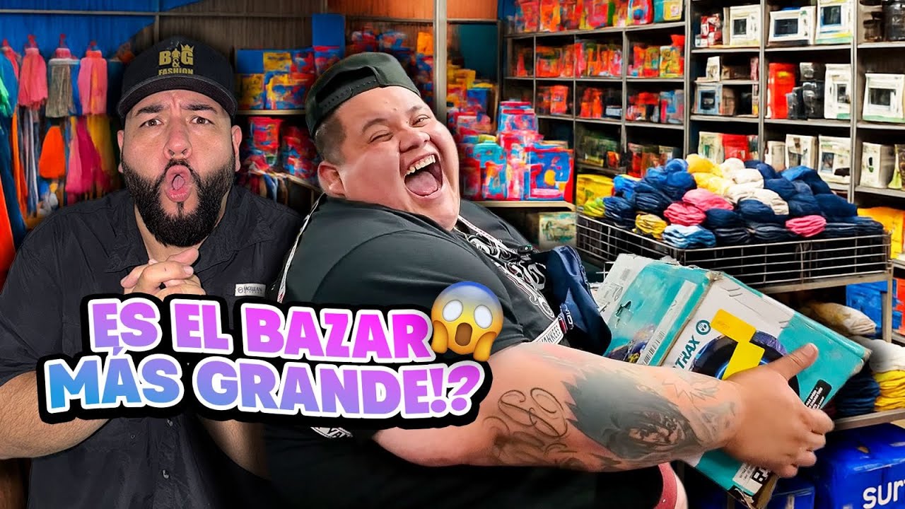 En busca del MEJOR BAZAR! 😍 este BAZAR es uno de los MÁS GRANDES?! 😱 - La Marraniza