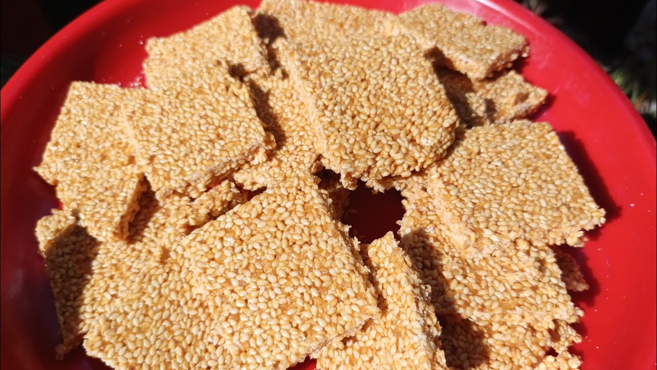 Tilgur chikki!!!!!Tripathi's kitchen is live!