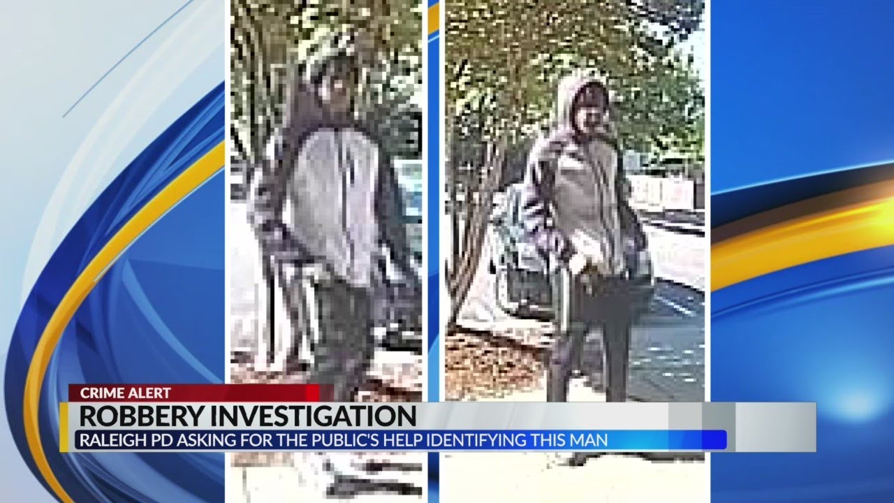 Raleigh police asking for held ID'ing robbery suspect - YouTube