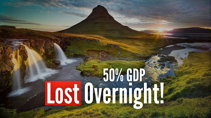 How Iceland LOST 50% of Its GDP And Miraculously Recovered