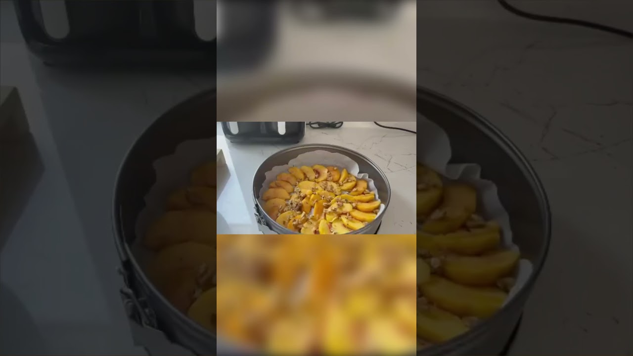 Nefis Şeftalili Kek 🍑 Kolay kek  Tarifi