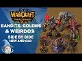 Bandits, Golems & Weirdos Models Side by Side with Old Models | Warcraft 3 Reforged Beta