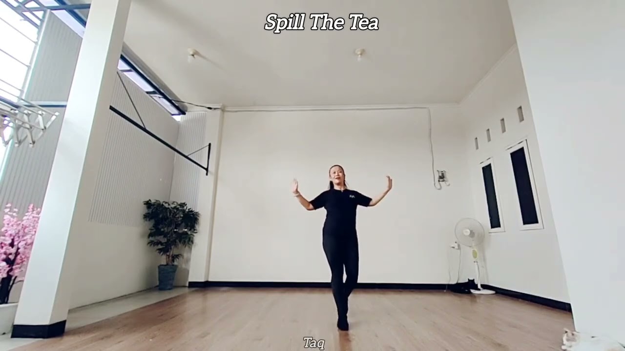 Spill The Tea // Line Dance // Phrased Advanced