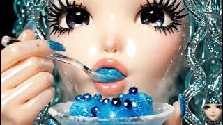 Glass Doll ASMR |The Most Satisfying Glass Ice Cream Sounds🍦#GlassASMR #GlassArt #AIASMR #ASMRsounds