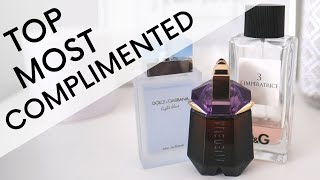 MY TOP 10 MOST COMPLIMENTED PERFUMES | PERFUME COLLECTION 2021