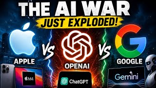 Apple vs OpenAI vs Google: The AI War Just Exploded (Who Will Dominate the Future of AI?)
