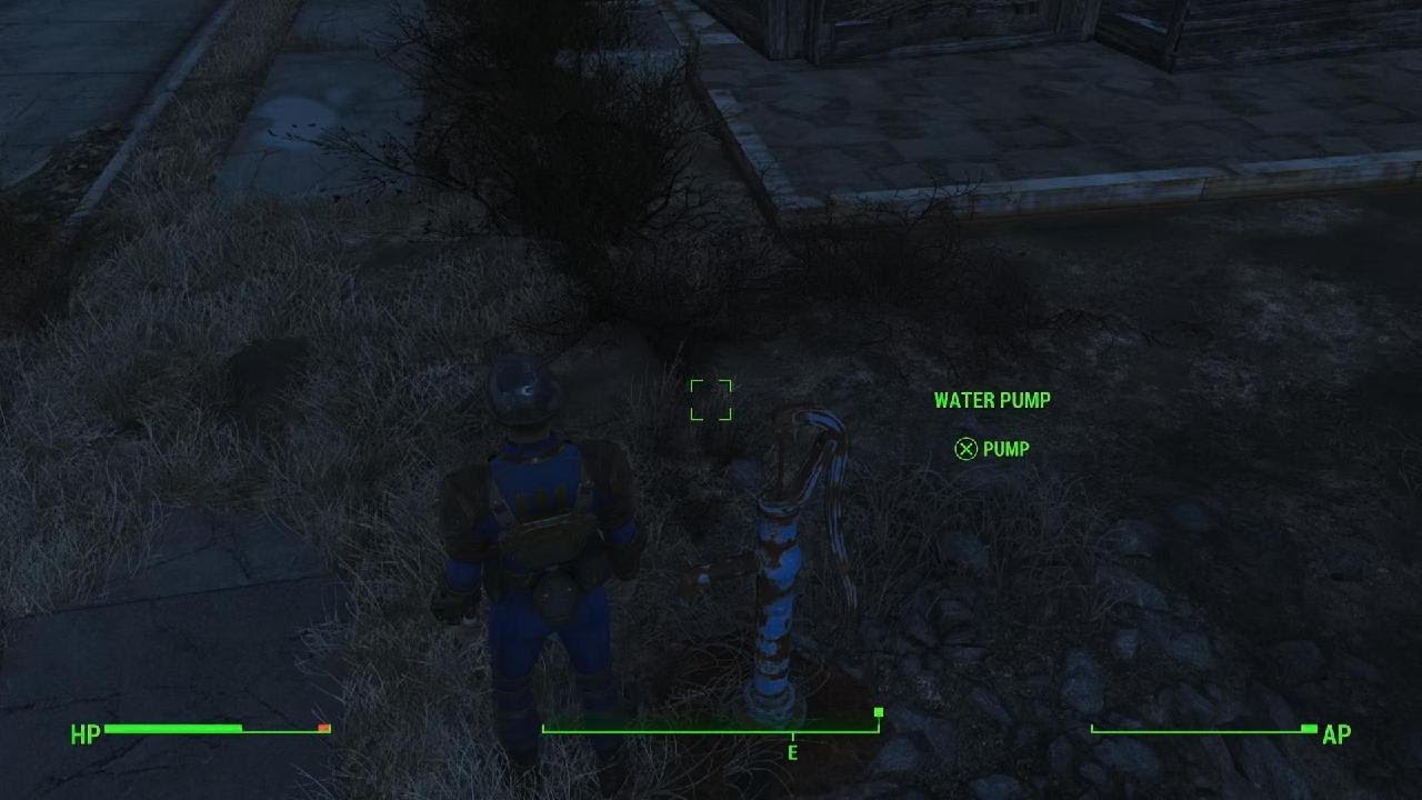Free Health at Water Pump, Fallout 4