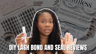 Lash bond and seal reviews + wear test.. Kiss Falscara, Ardelle, Veyes, LBLA??  | Minksbyv