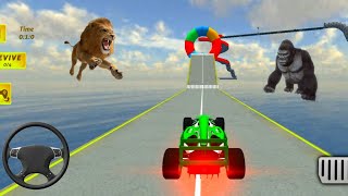 Formula Ramp Car  Stunts Gameplay – Impossible Car Stunts – Android Games #15 screenshot 3