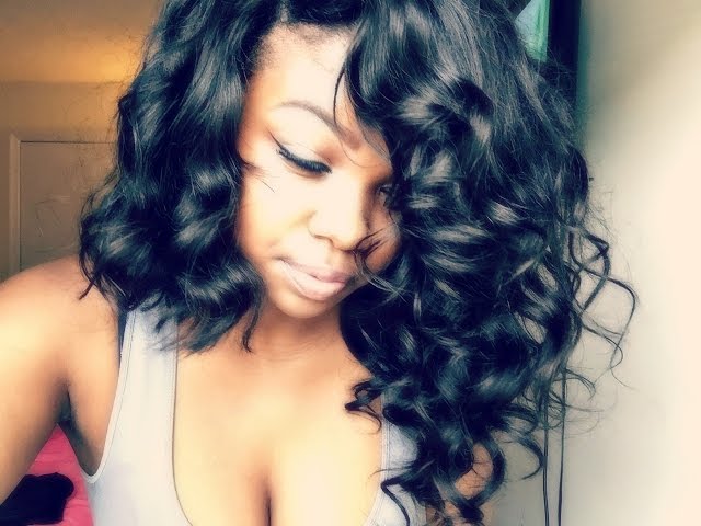 Asian messy curly shared