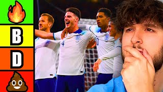 RANKING Each ENGLAND Euro 2024 Player