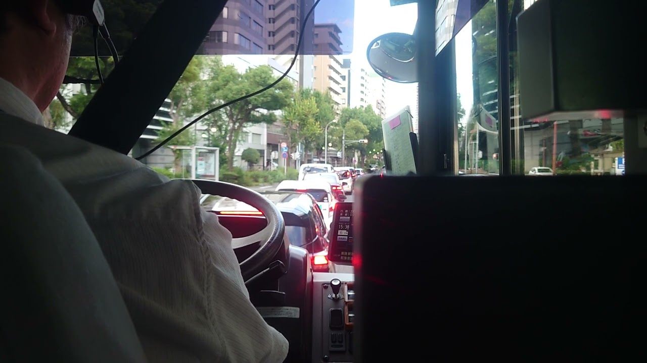 「名古屋まつり」開催に伴う迂回運行・一部停留所の休止【前面展望】名鉄バス🚌 基幹2系統バス 愛知医科大学行 名鉄バスセンター（名古屋市中村区）→茶屋ヶ坂バス停（同市千種区）