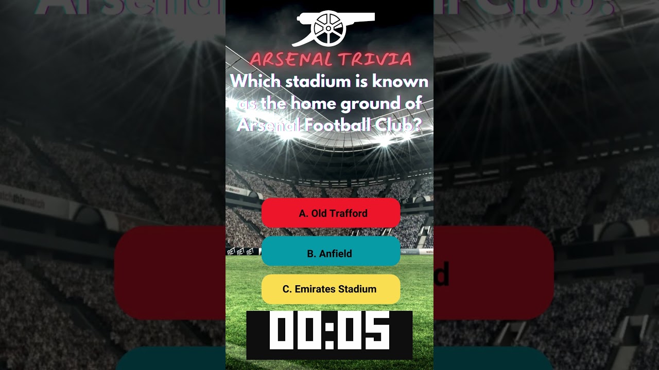 🔴 Arsenal Football Club Trivia Challenge! Test Your Gunners Knowledge ⚽ 3