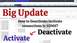 How to Deactivate/Activate connections in SDMS? #india #indianoil #SDMS#indianoil #tutorial screenshot 5