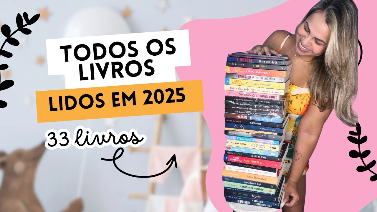 Todos os livros que li em 2025 