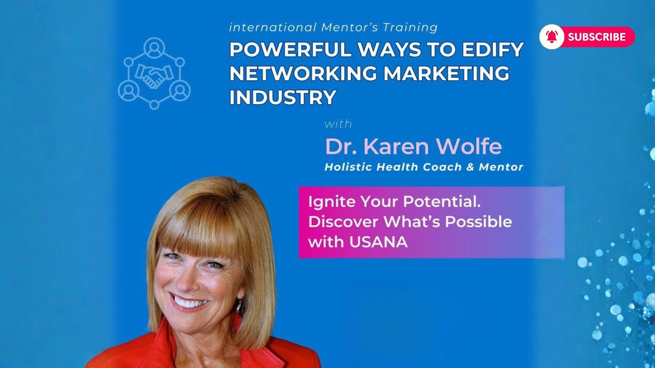 Powerful ways to edify network marketing industry by karen wolfe