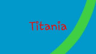 Titania Ringtone