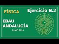 EBAU Andalucía: física (junio 2024) - ejercicio B.2