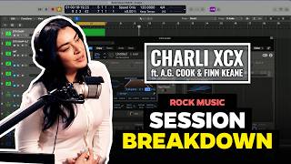 Charli xcx "Rock Music" Full Logic Session Breakdown ft. A. G. Cook & Finn Keane