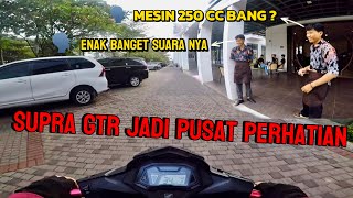 HONDA SUPRA GTR 150 JADI PUSAT PERHATIAN❗️MESIN ROTARY | MOTOVLOG