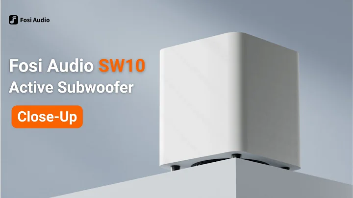 Fosi Audio SW10 Active Subwoofer Close-Up