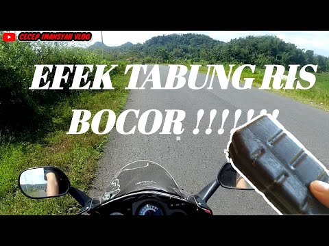 Efek atau Gejala Tabung RIS/ Tabung induksi Ninja 2 Tak  Yang Bocor