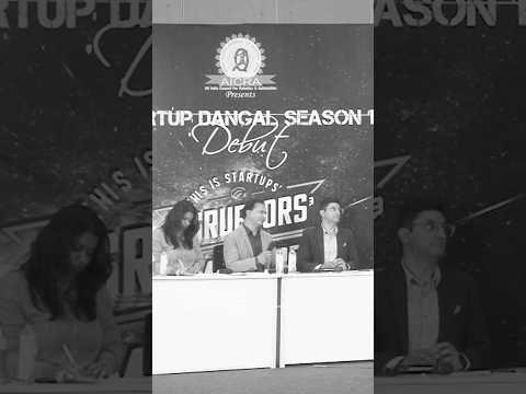 One Man. One Idea. One Bold Pitch! 💡 | Solo Founder at Startup Dangal #shorts