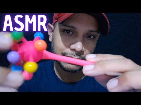 ASMR - PARA QUEM PRECISA DORMIR PROFUNDAMENTE 😴 (Sons de Boca, Toque na Tela, Inaudível)
