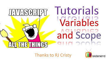 12 JavaScript Variables and Scope Part 1 |