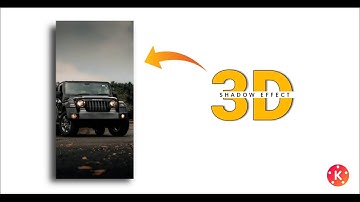 3D Shadow Effect In Kinemaster || Kinemaster Tutorial 🔥🔥