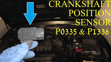 Crankshaft Position Sensor (POS) P0335 & P1336 Testing and Replacement
