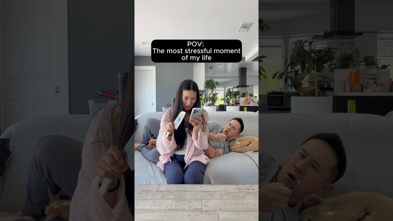 POV the most stressful moment in a man’s life 😱