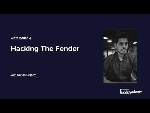 Learn Python 3 Hacking The Fender - Learn Python 3 Hacking The Fender