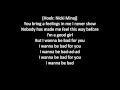 Meek Mill ft. Nicki Minaj, Bad for you lyrics