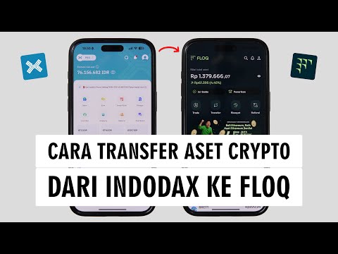 Cara Mengirim Koin Crypto dari Aplikasi Indodax ke Floq