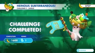 Mario + Rabbids Kingdom Battle - Donkey Kong Adventure | Jungle Challenge 3 - Heinous Subterraneous!