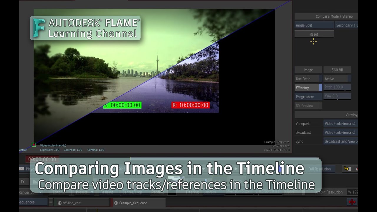 Comparing Images In The Timeline Flame 2021 1 Youtube