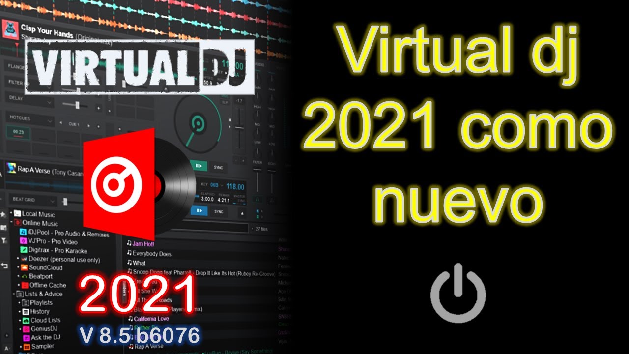 Virtual dj 2021 como nuevo - YouTube