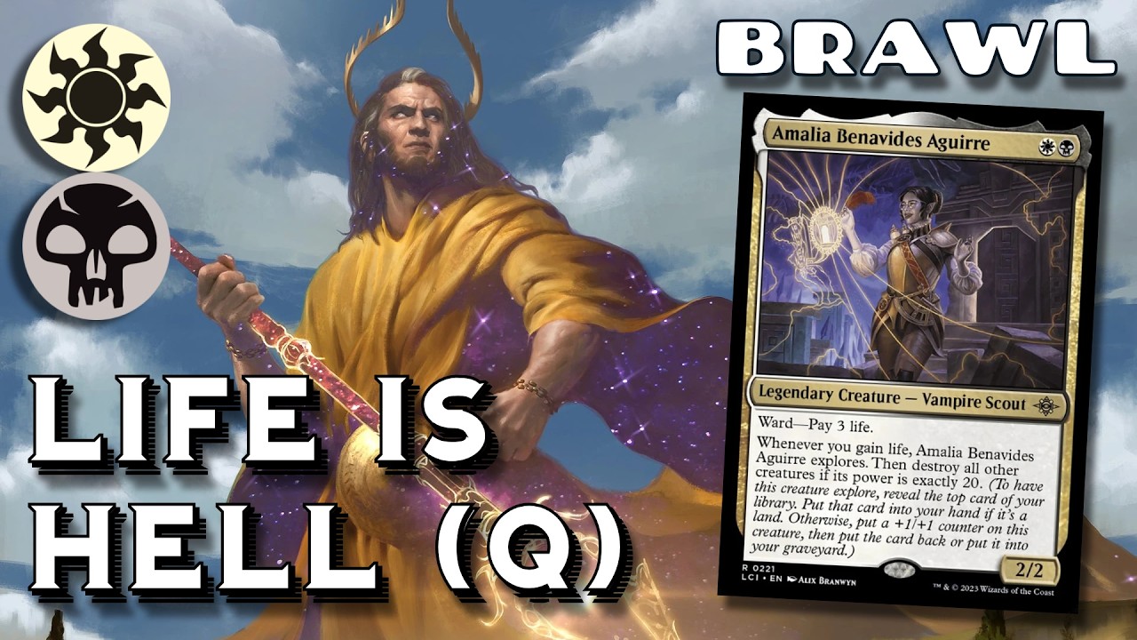 Top Tier Lifegain - Amalia Benavides Aguirre - Brawl MTG Arena Gameplay