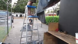 Taking Down The Roof!! [Day 2120 - 08.20.16]