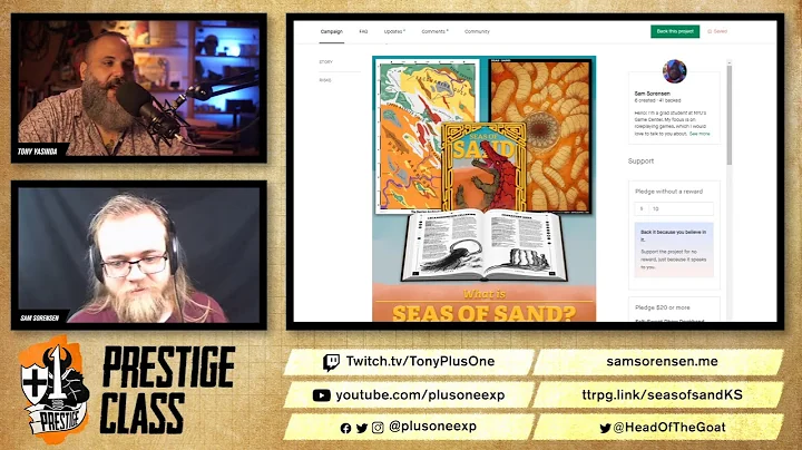 Prestige Class w/Sam Sorensen
