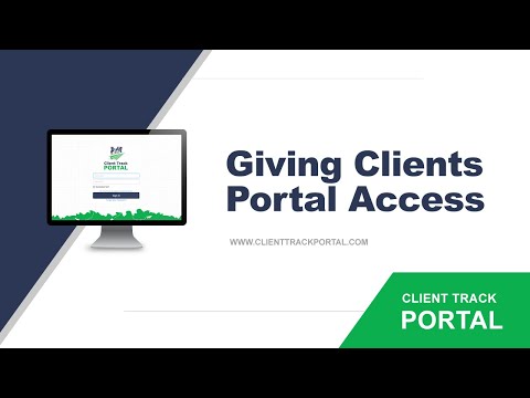 Giving Clients Portal Access