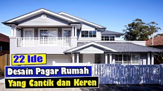 22 IDE DESAIN PAGAR RUMAH CANTIK  UNTUK INSPIRASI RUMAH ANDA