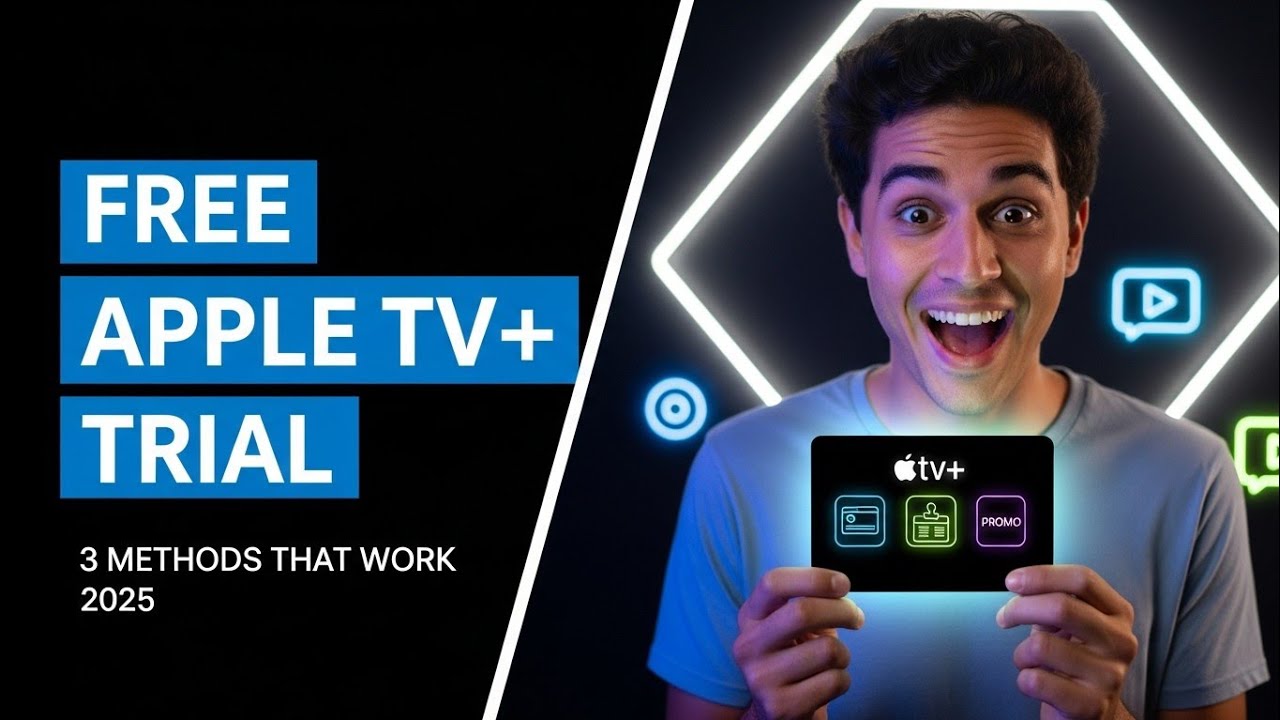How to Get FREE Apple TV+ Trial (3 Methods That Work in 2025)