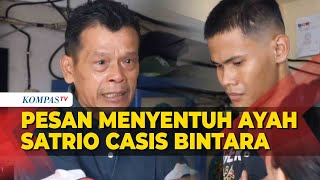 Pesan Ayah Satrio Casis Korban Begal, Ingatkan Anaknya Jadi Polisi Jujur