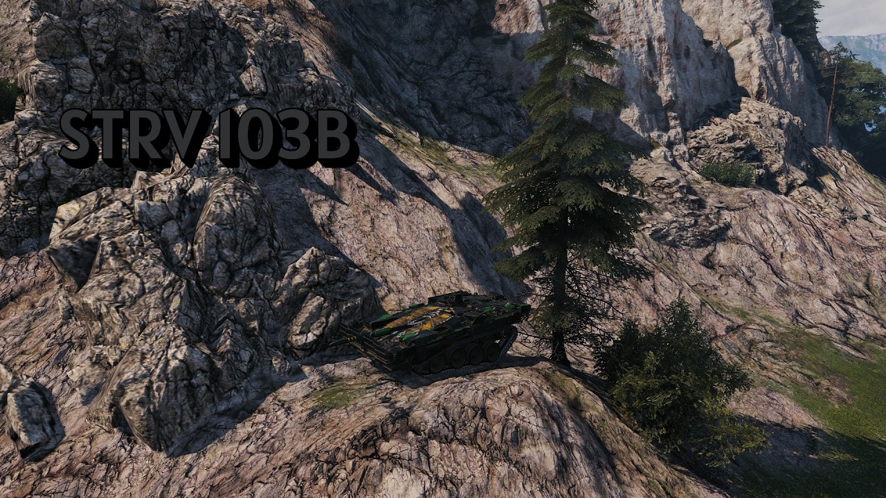 Strv 103B Bullying enemys on Lakeville