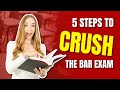 Crush the bar exam the first time  pass the bar series 2022  part 1