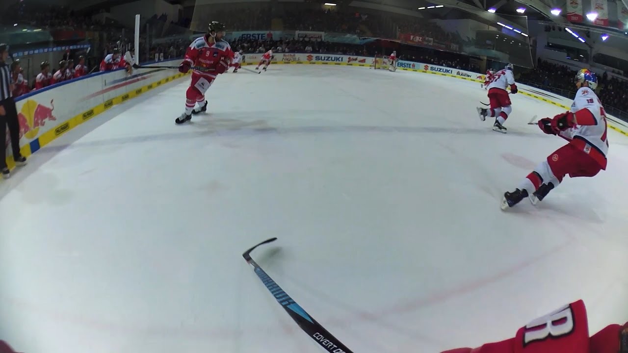 This Is Ice Hockey Red Bulls Player´s Perspective Action POV YouTube