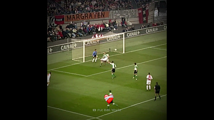 Rafael van der Vaart 🤸☠️ #football#edit#ajax