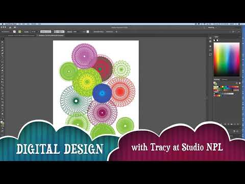 Making Spirographs in Adobe Illustrator #StudioNPL